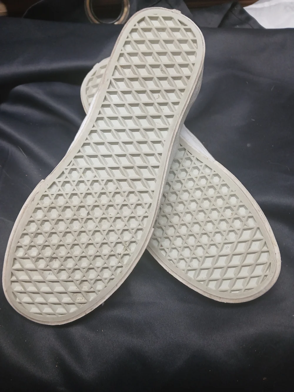 Vans Slip-On Canvas Tennis Shoes — White